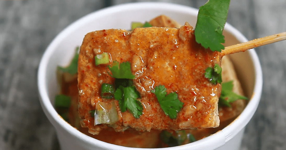 醴陵炒臭豆腐，闻臭识美味，家常做法大揭秘
