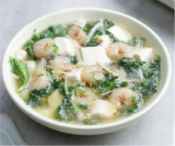荠菜虾仁汤的做法大全
