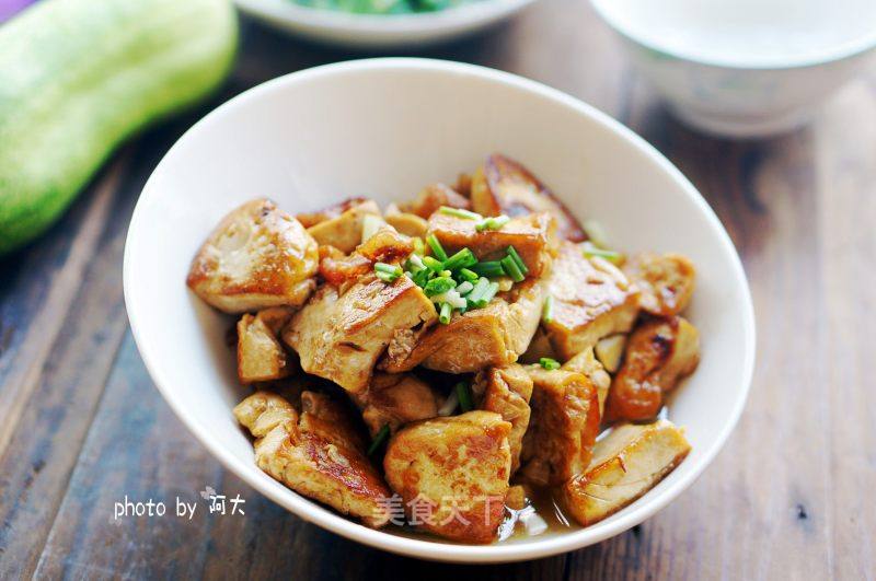 茄丝烧豆腐，家常美食中的营养宝藏