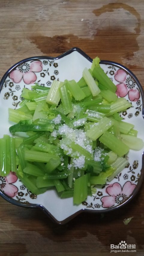凉拌青菜和豆腐的做法