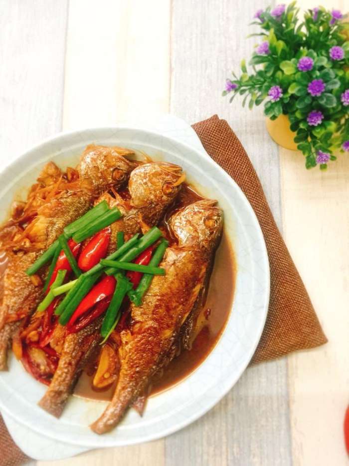 红烧黄鱼嫩豆腐，鲜美口感与营养滋补的完美融合