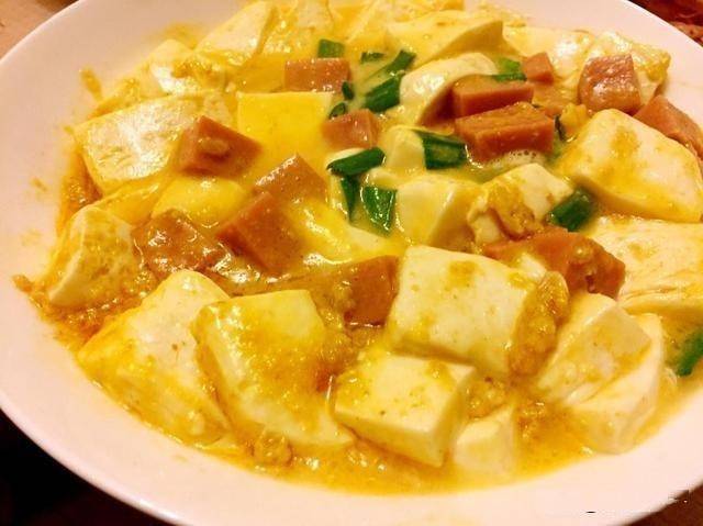 蟹黄豆腐烤箱版，美味升级的奢华家常菜