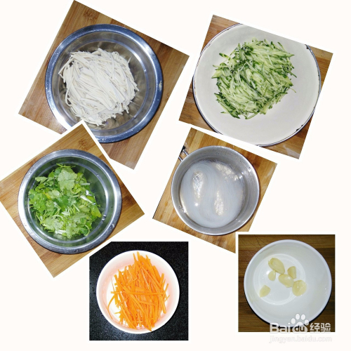 干豆腐黄瓜粉丝汤的做法