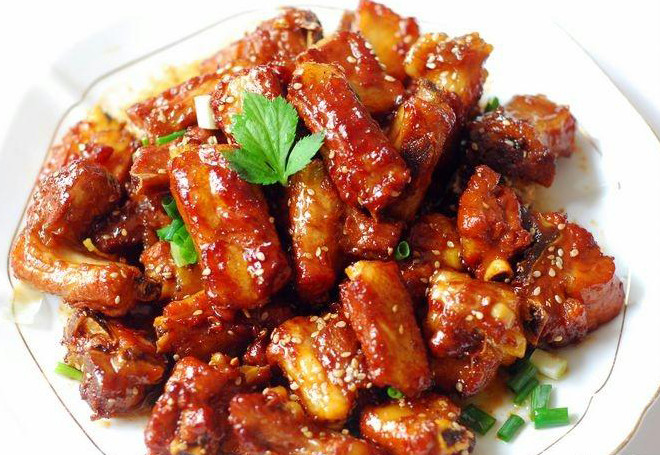 蒜泥排骨的正宗做法视频