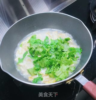 有汤的豆腐圆的做法