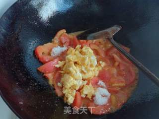 西红柿鸡蛋蒜黄做法