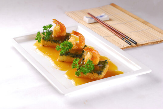 海胆石豆腐，海鲜与豆制品的绝妙融合