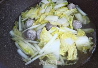 包菜豆腐圆子的做法