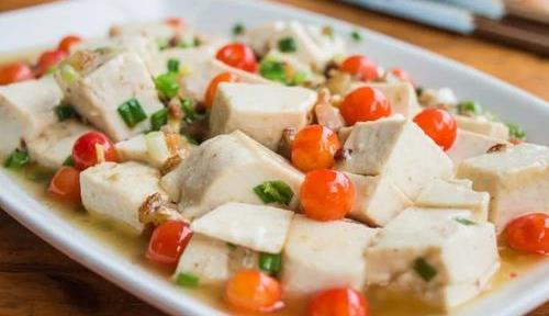 菠菜豆腐西红柿炖，健康美味一锅出
