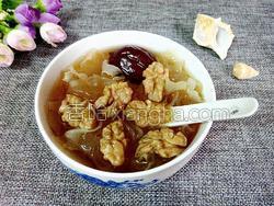 核桃汤的简单做法