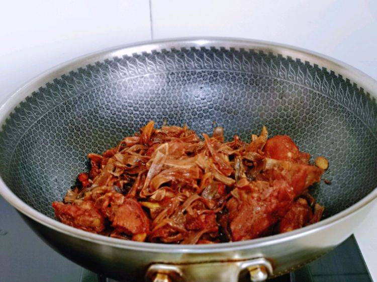 干豇豆炖辣排骨的做法