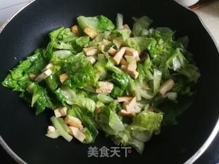 生菜和豆腐的做法