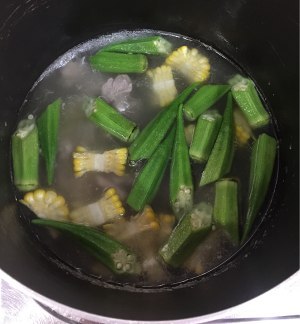 黄秋葵汤的做法大全