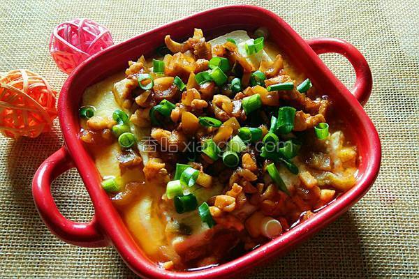 肉末蒸圆豆腐的做法