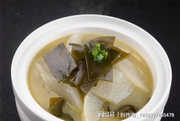 韩国素食海带汤的做法