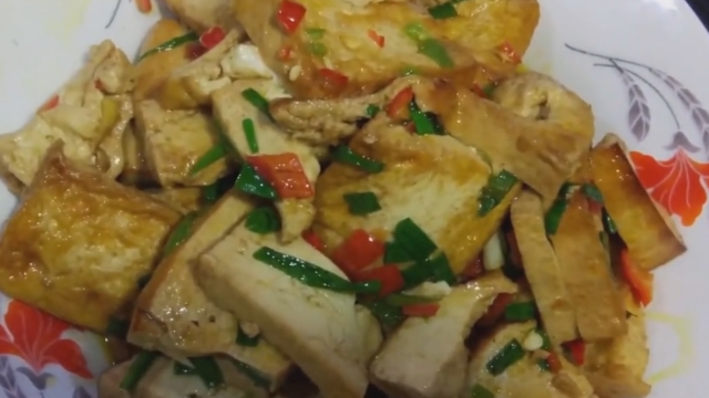 家常美味，新鲜豆腐拌菜，简单易做，营养满分！