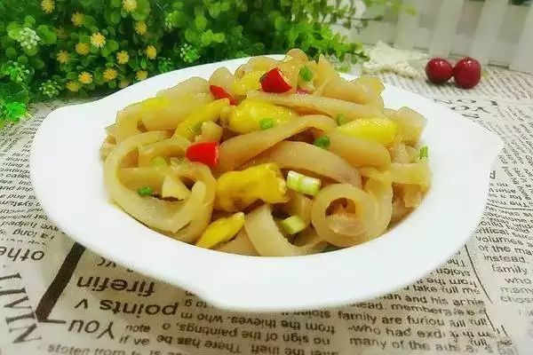泡椒猪皮家常做法，美味升级，营养满分！