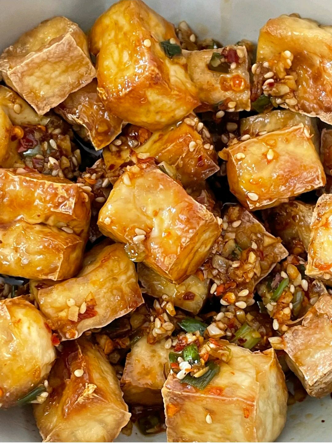 家常美味，油炸豆腐片的魅力与做法解析