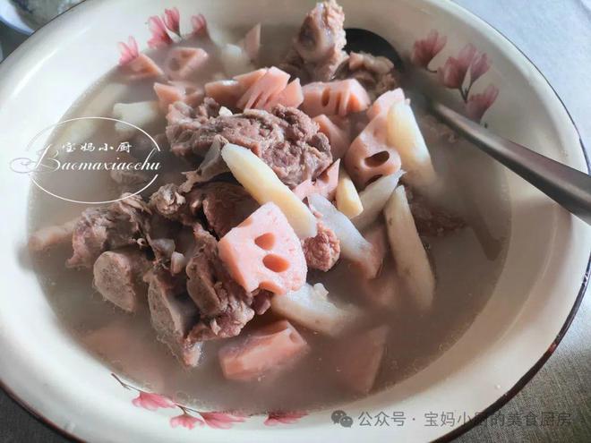 脊骨莲藕汤的做法视频