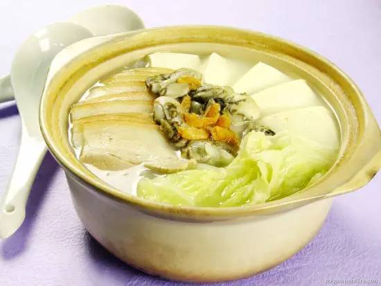 豆腐白菜捞面条的做法