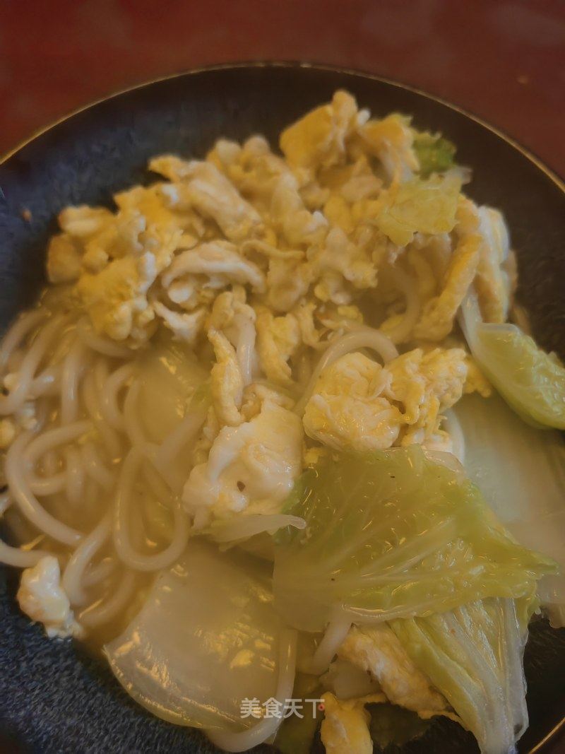 香港鸡蛋面做法大全