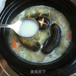 海参炖骨头汤的做法