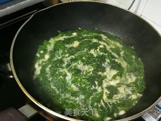 茼蒿鸡蛋最正宗的做法