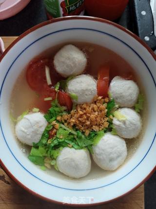 带汤肉丸的做法