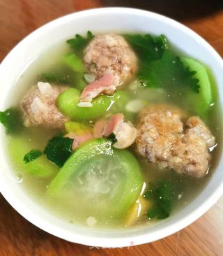 带汤肉丸的做法