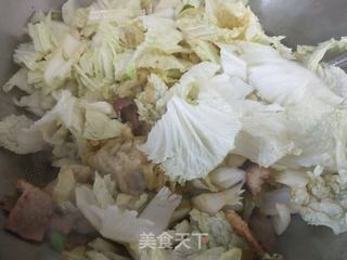 白菜粉条窝头汤的做法