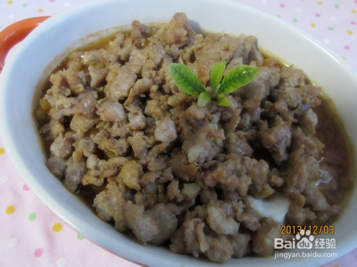 家常美食攻略，肉末豆腐卤蛋榨菜，滋味独特的美味佳肴
