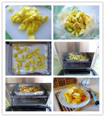 锡纸排骨土豆烤箱的做法