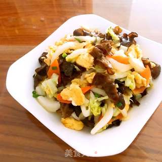 豆腐炒白菜，清淡美食中的健康密码