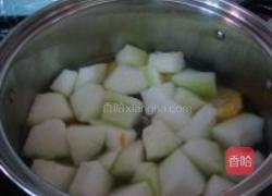 玉米冬瓜排骨肉丸的做法