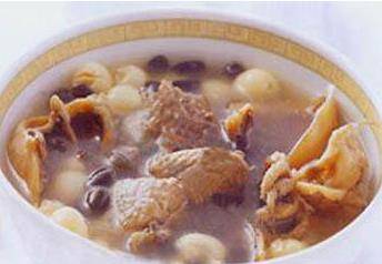 骨汤黑豆杜仲汤的做法