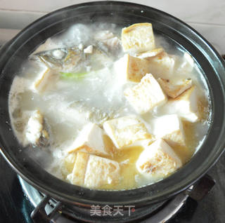 鲈鱼豆腐煲，最正宗的家常美味，营养又滋补