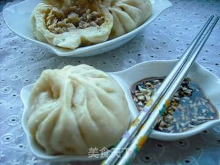 酸菜白肉豆腐包子的做法