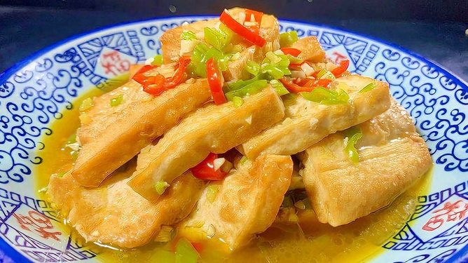 煎豆腐正确的做法视频