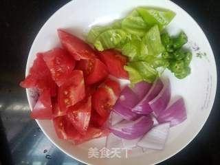 蕃茄炒豆腐鱼片的做法