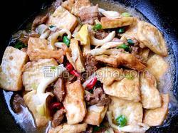蘑菇豆腐酱油的做法大全