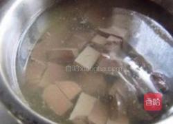 豆腐萝卜猪血汤的做法
