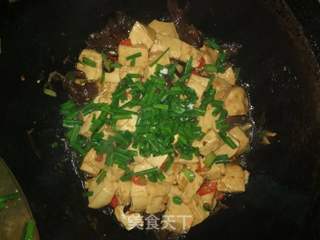 火锅炒小葱豆腐，冬日里的温暖美食