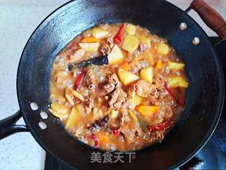 土豆炖鸡块家常做法