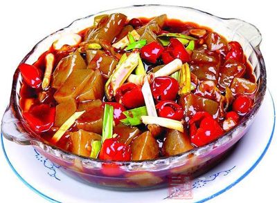 瘦肉炒魔芋豆腐，低脂美味，健康养生新选择