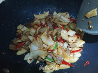 肉炒杏鲍菇的家常做法
