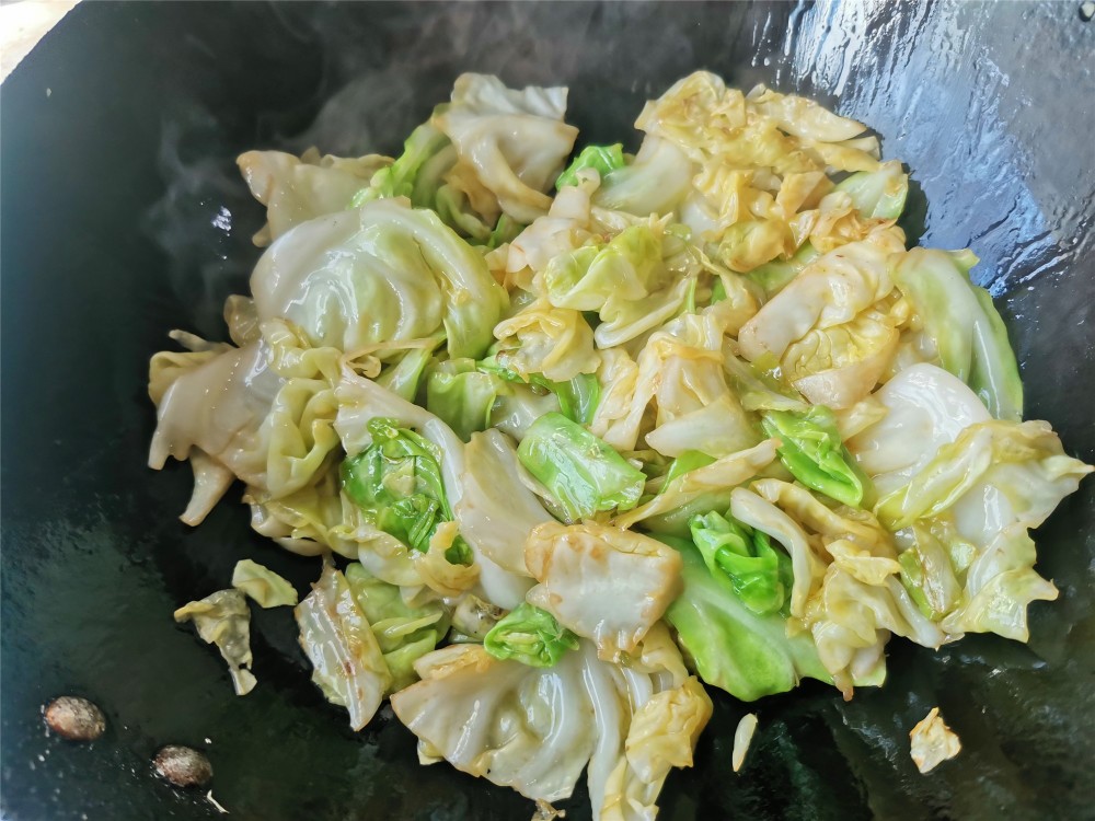 干豆腐包菜丸子的家常美味