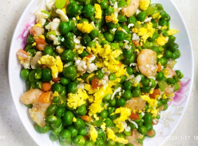 嫩豆腐青豆虾仁，营养美味的三重奏