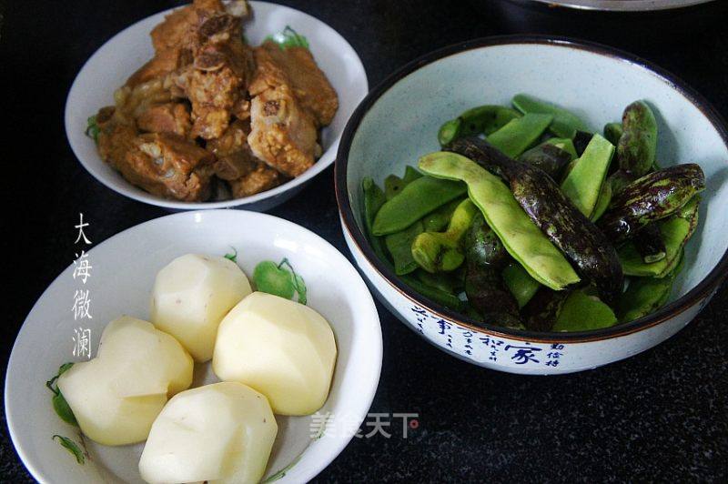 排骨土豆豆角汤的做法