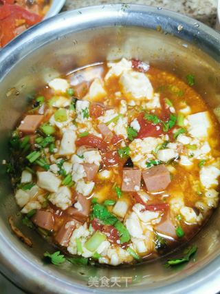 豆腐脑泡白饭，家常美食的绝妙搭配