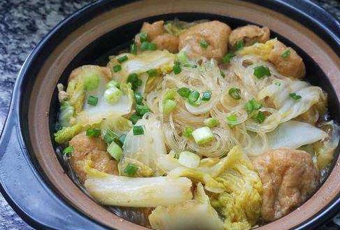 菠菜粉丝白菜豆腐，一道家常美食的全新演绎